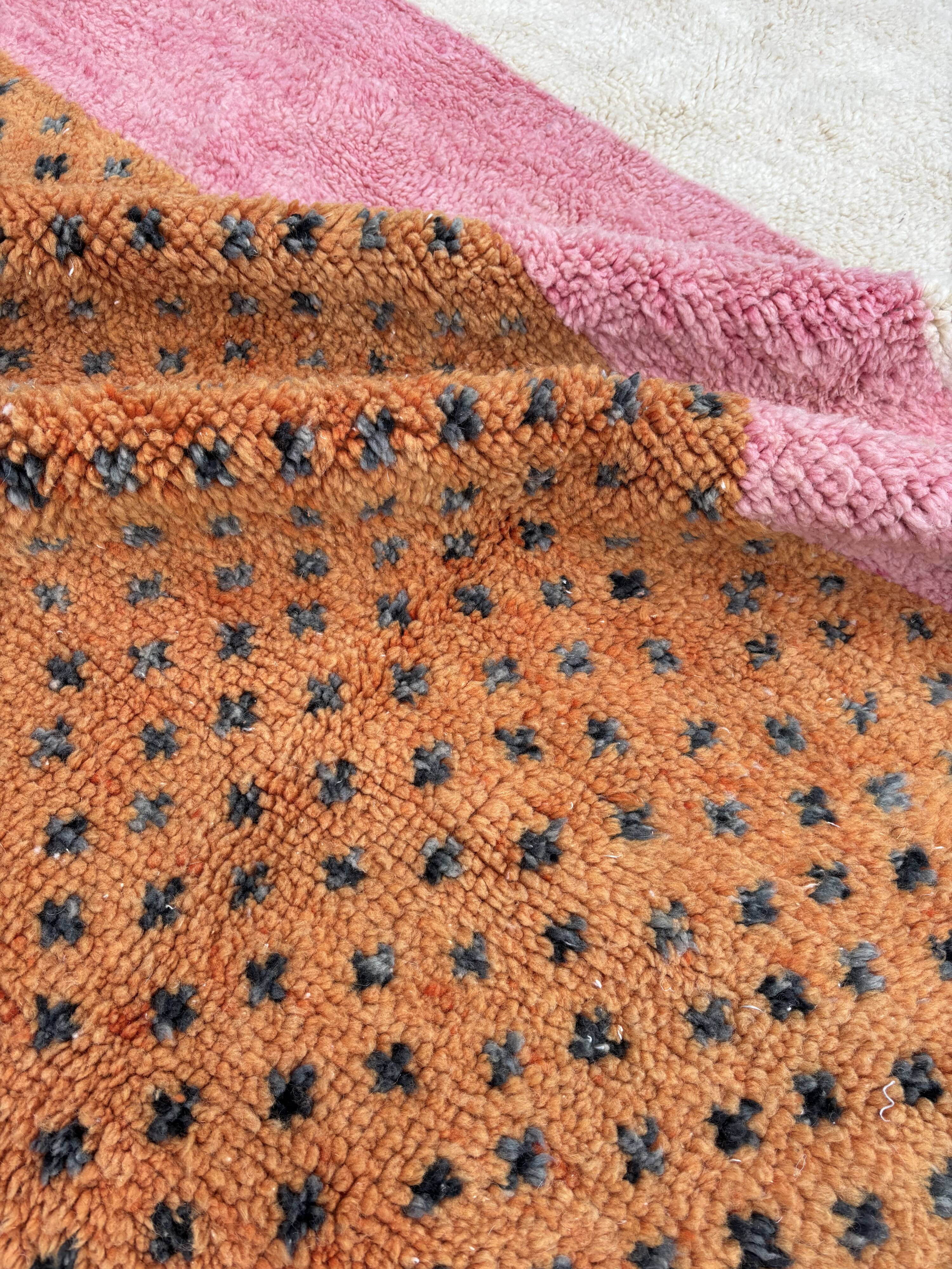 Modern Moroccan Berber wool rug