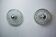 Pair of Space-age wall lights by Peill & Putzler, blown Murano glass, Germany, 1970