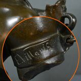 Bronze “Capture”, signed E.Villanis – Late 19th century