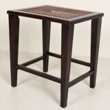 Stool antique vintage mahogany rustic