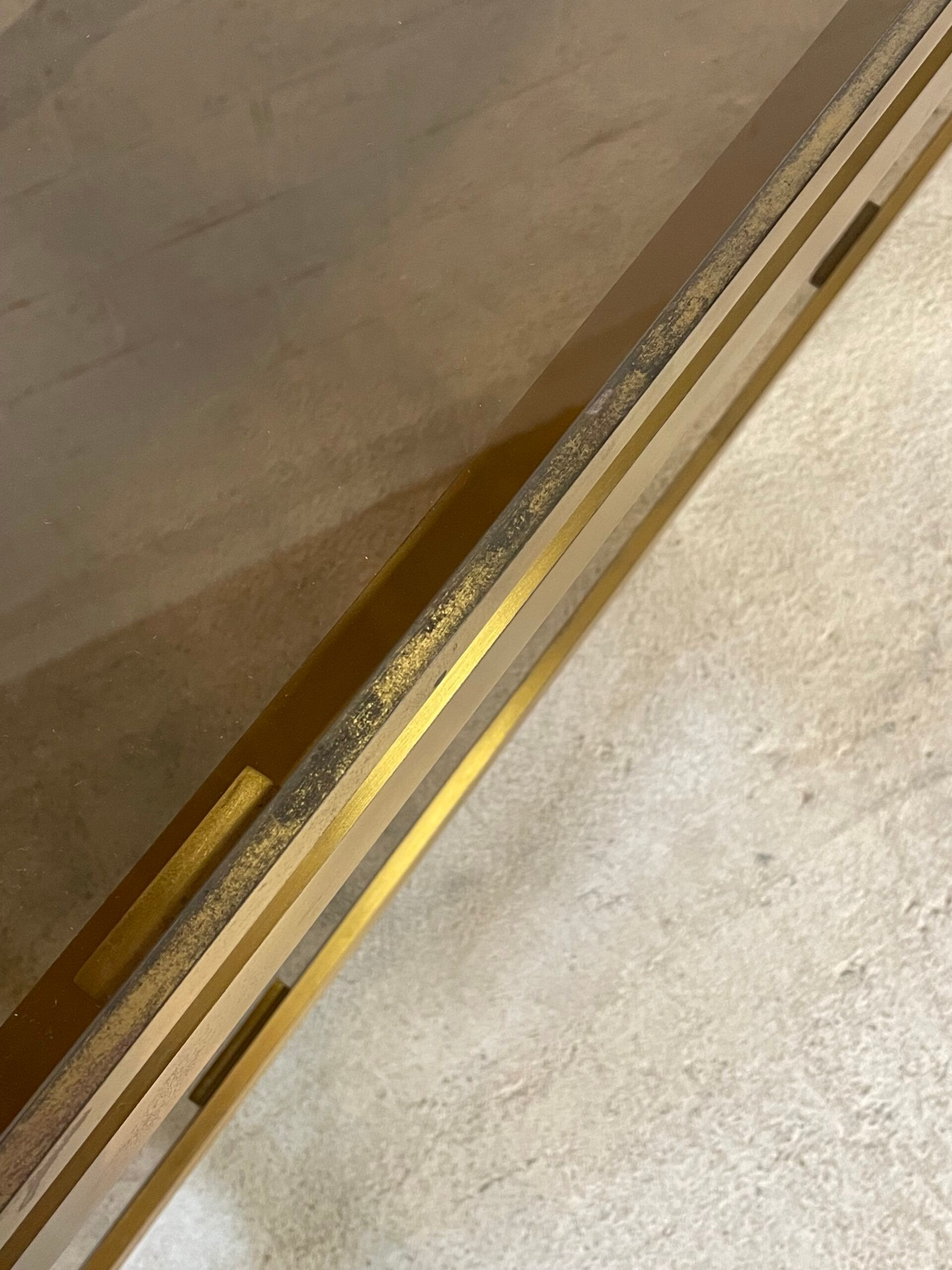 Coffee table Guy LEFEVRE for house JANSEN 1970s