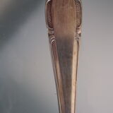 Silver serving spoon