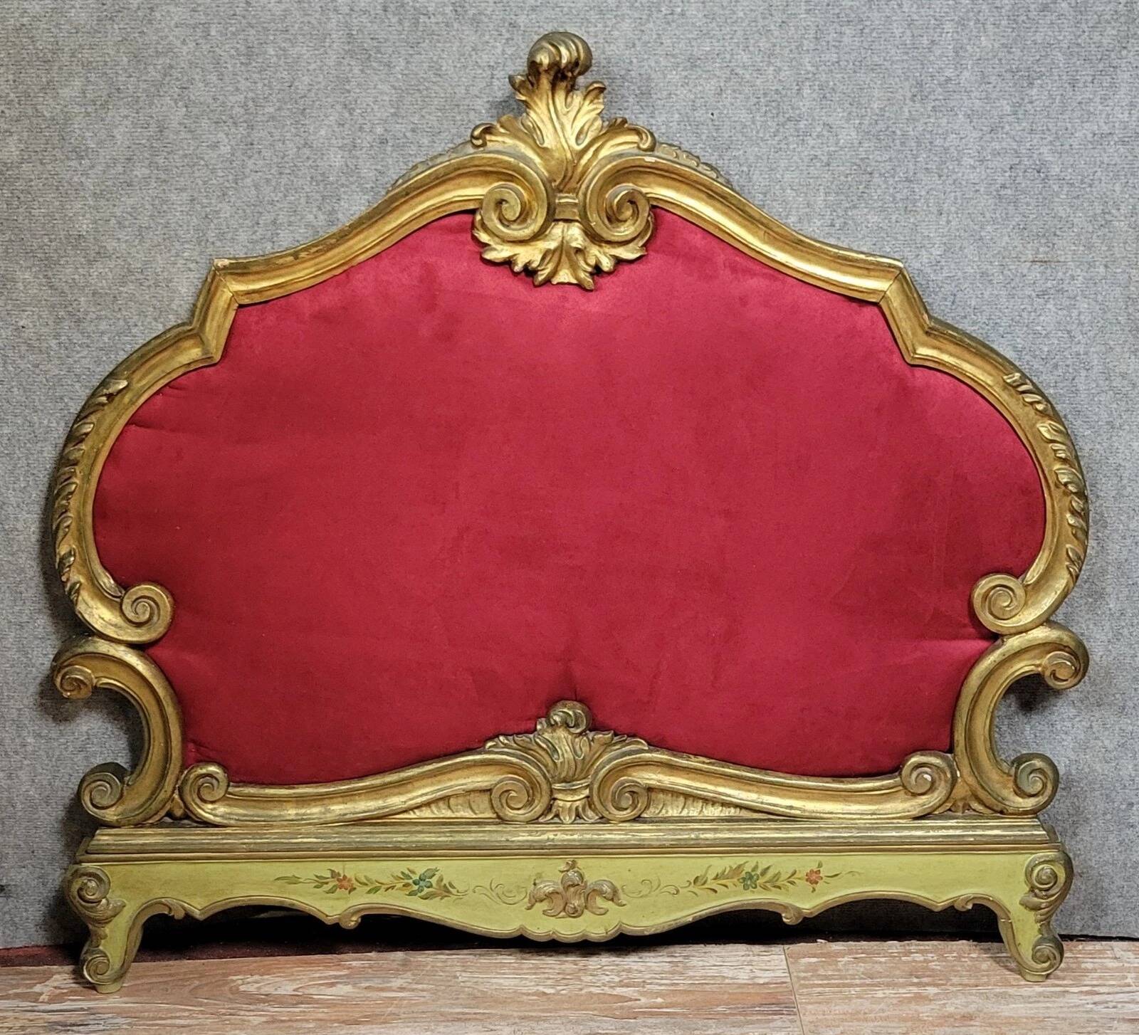 Elément de boiserie Venitien ( dessus de porte ) st. Louis XV baroque /bois