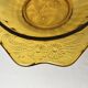 Art Deco, Val Saint Lambert amber glass bowl circa 1930