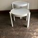 Pull-out tables Italian design 1960 Kastilia space age