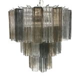 Murano glass Sputnik chandelier, set of 2 or a pair of chandeliers
