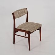 Set of six rosewood chairs, Danish design, 1970s, manufactured by Thorsø Møbelfabrik