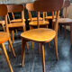 Set of 10 bistro chairs