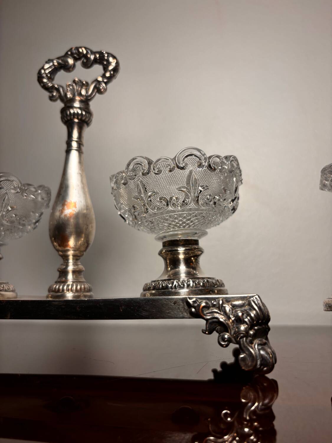 Two double cellars including Baccarat Crystal