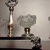 Two double cellars including Baccarat Crystal