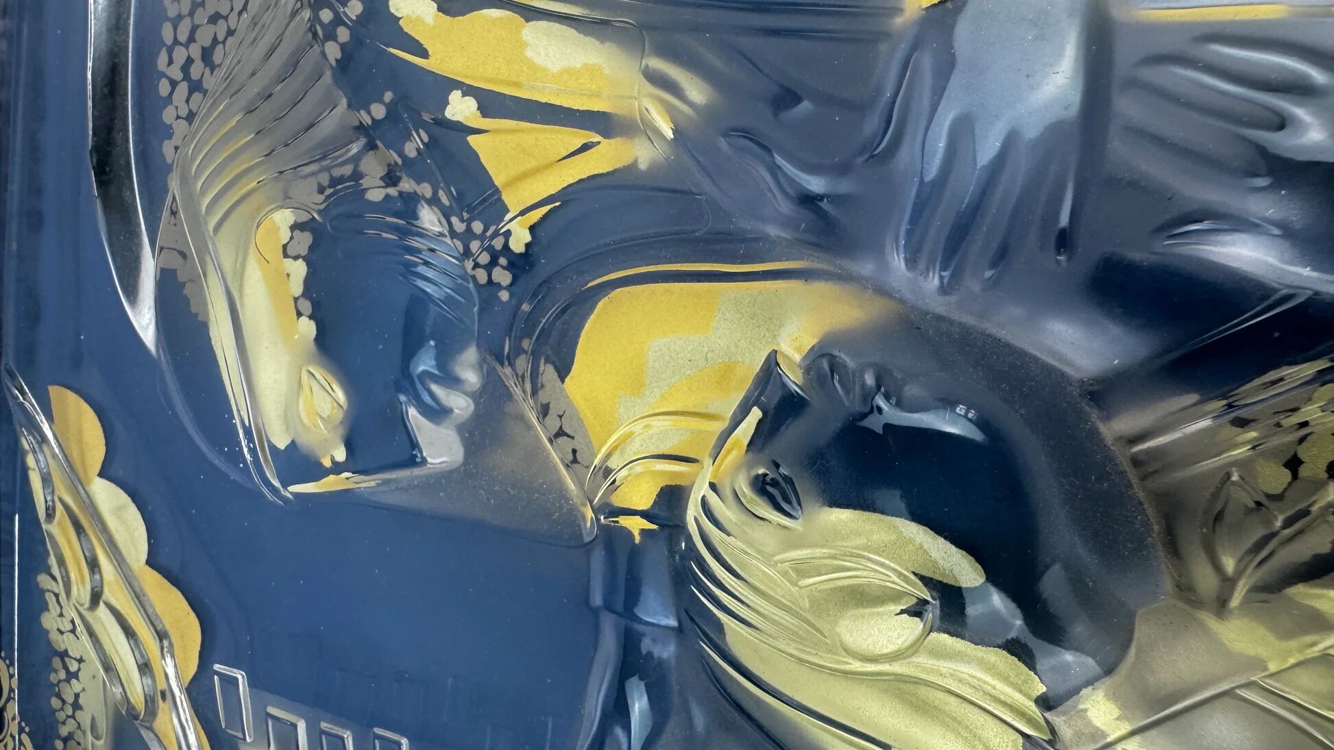 Bjørn Wiinblad for Rosenthal Studio-Line, wall plaque Parables 1982