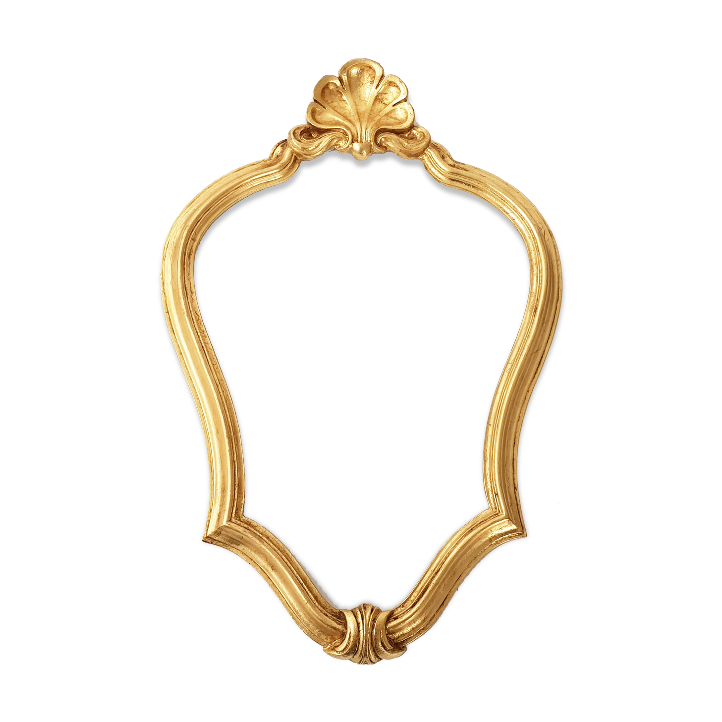 Vintage scallop frame