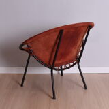 Balloon armchair, lusch & co, germany, 1960s