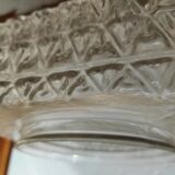 Molded glass ceiling light