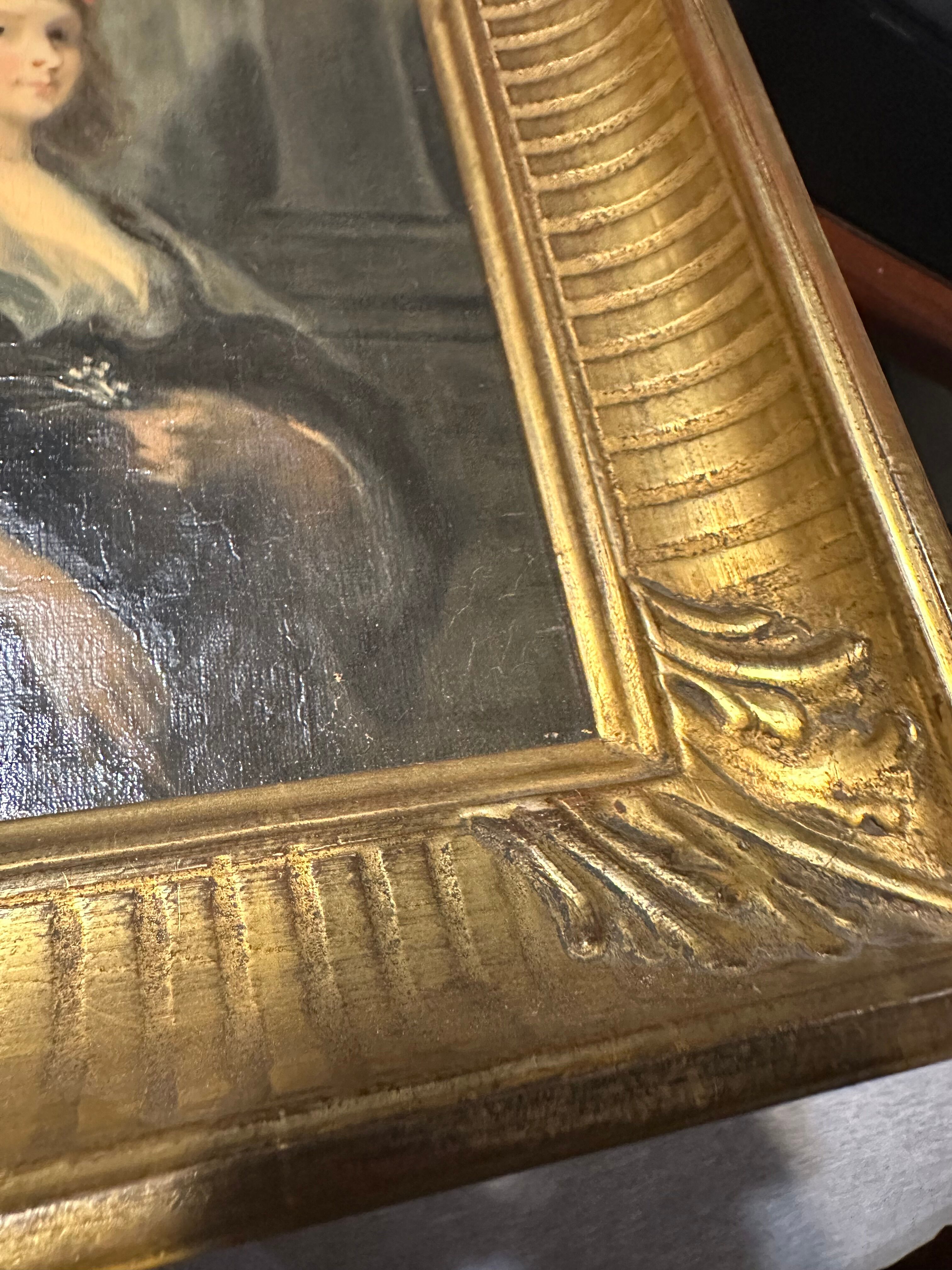 Portrait Oil on canvas