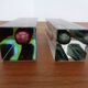 Italian Murano Glass Sommerso Vases from Murano, 1960s, Set of 2