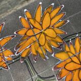 Vintage Adri Ceramic Tiled Table
