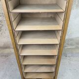 Vintage wooden curtain cabinet