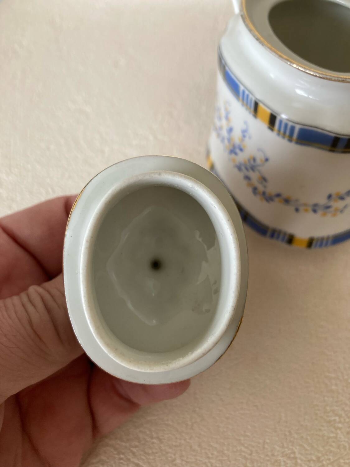 Old Bernardaud sugar bowl (B&Cie) Limoges - circa 1920