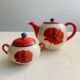 Lunéville St Clément coffee and tea service, “Coquelicot” collection