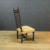 Antique french bobbin chair, 19th century