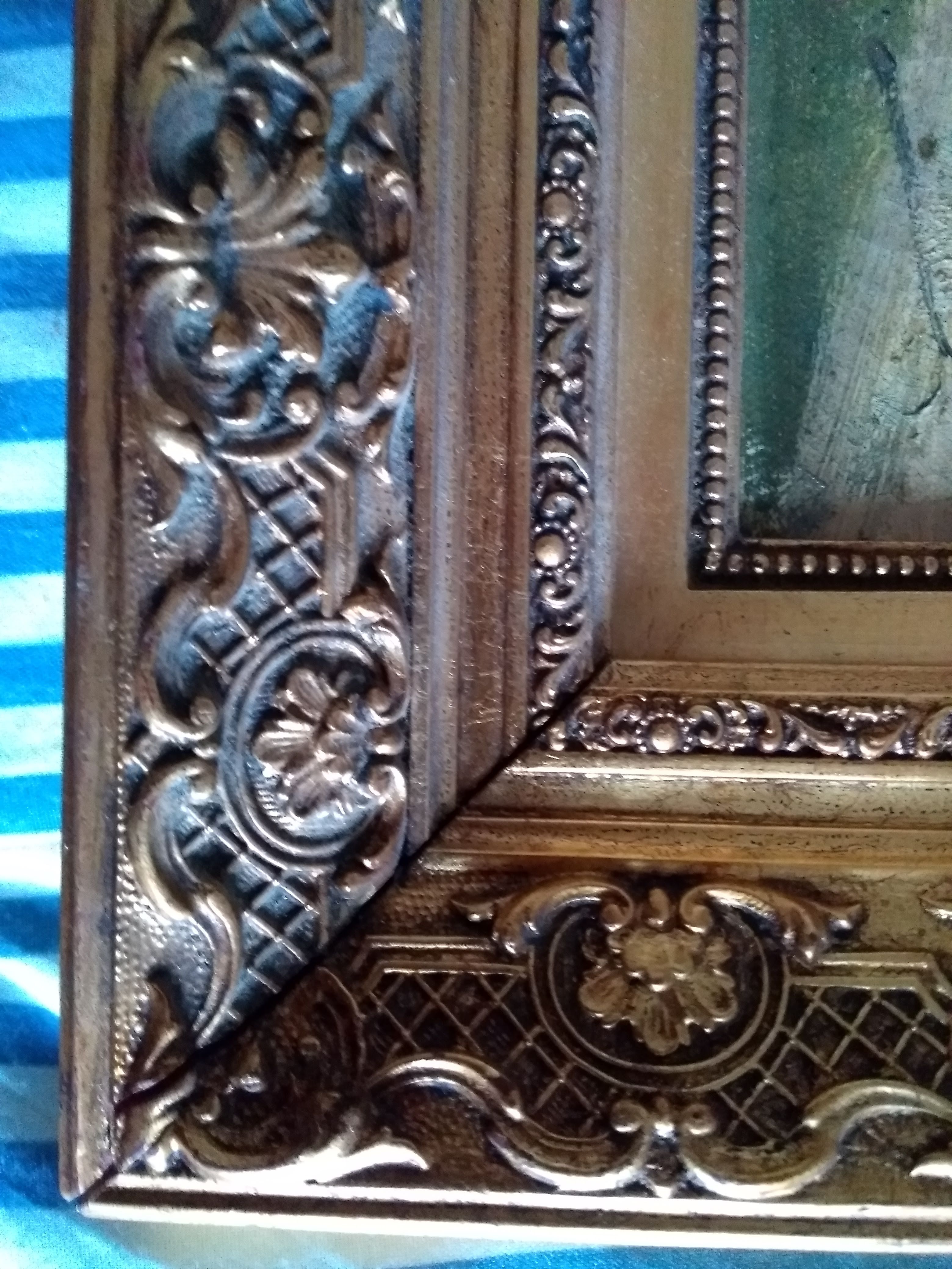 Old landscape painting