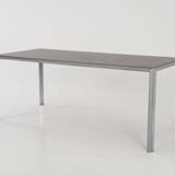 Bureau en aluminium, design scandinave, années 1980, fabrication : Montana Furniture