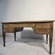 Double-sided writing desk in mahogany, Louis XVI style – 19th century