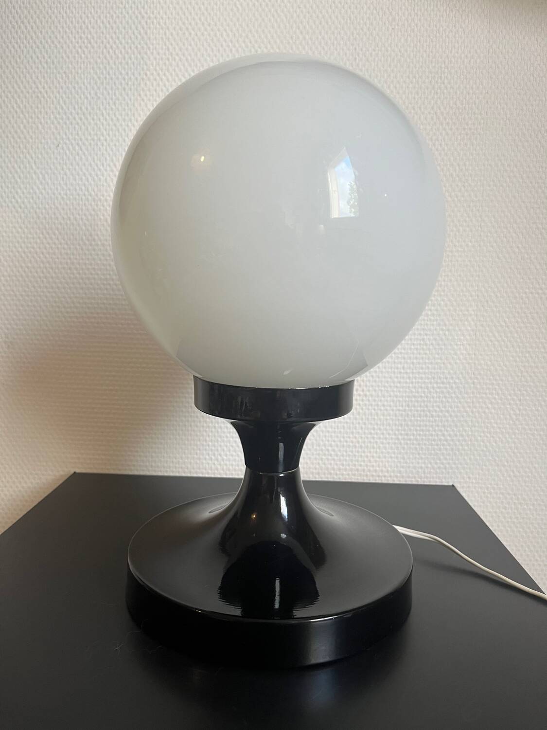 Globe floor lamp