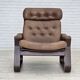 1970s, Danish design by Georg Thams, lounge chair, furniture leather.
