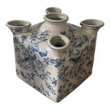 Cracked ceramic tulip vase circa 1980