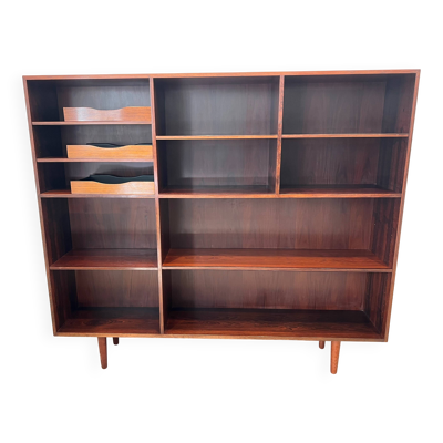 Meuble bibliothèque scandinave en palissandre Danemark