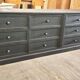 Craft cabinet with drawers