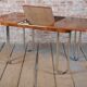 Bauhaus Folding Table in Oak by J. Halabala for Up Zavody, Czech, 1930s