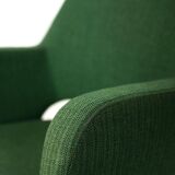 Oslosund armchair by Kinnarps in forest green, 1950s