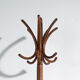 Curved beech wood coat rack – Austria-Hungary, Thonet style, around 1900