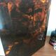 Tray in lucite tortoiseshell way circa 1970