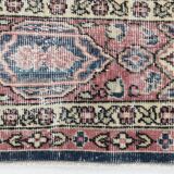 Navy Blue Vintage Runner Rug, 75x231Cm SK 6884