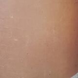 Pair of 70s Kaiser Leuchten lamps in brushed metal with original shades