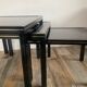 Trio of Pierre Vandel nesting tables from the 70s-80s