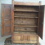 18th-century larch Savoyard wardrobe