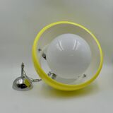 Space age 70s ufo lamp - iconic pendant light in the style of 'omega' by vico magistretti