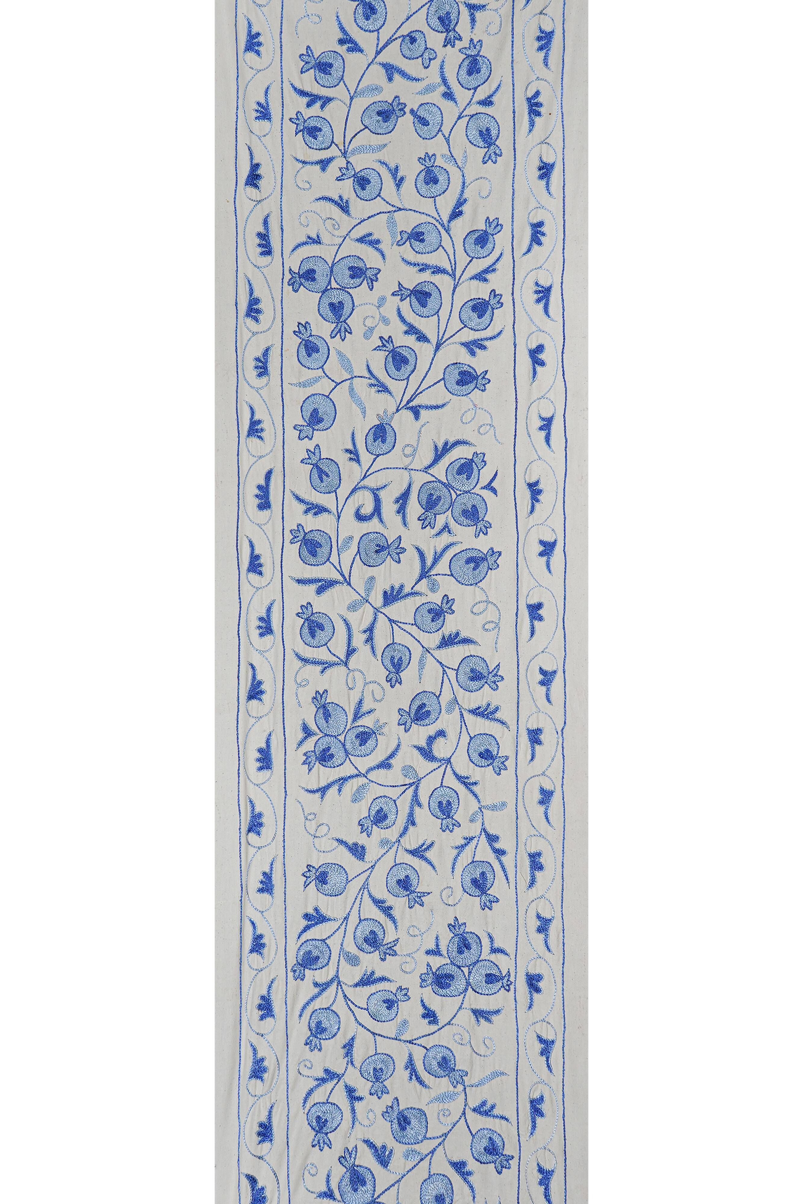 Hand-knotted rug, vintage Turkish rug 50x150 cm