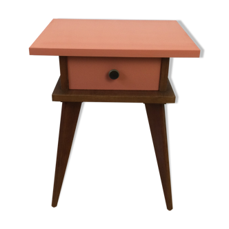 Table de nuit pieds compas