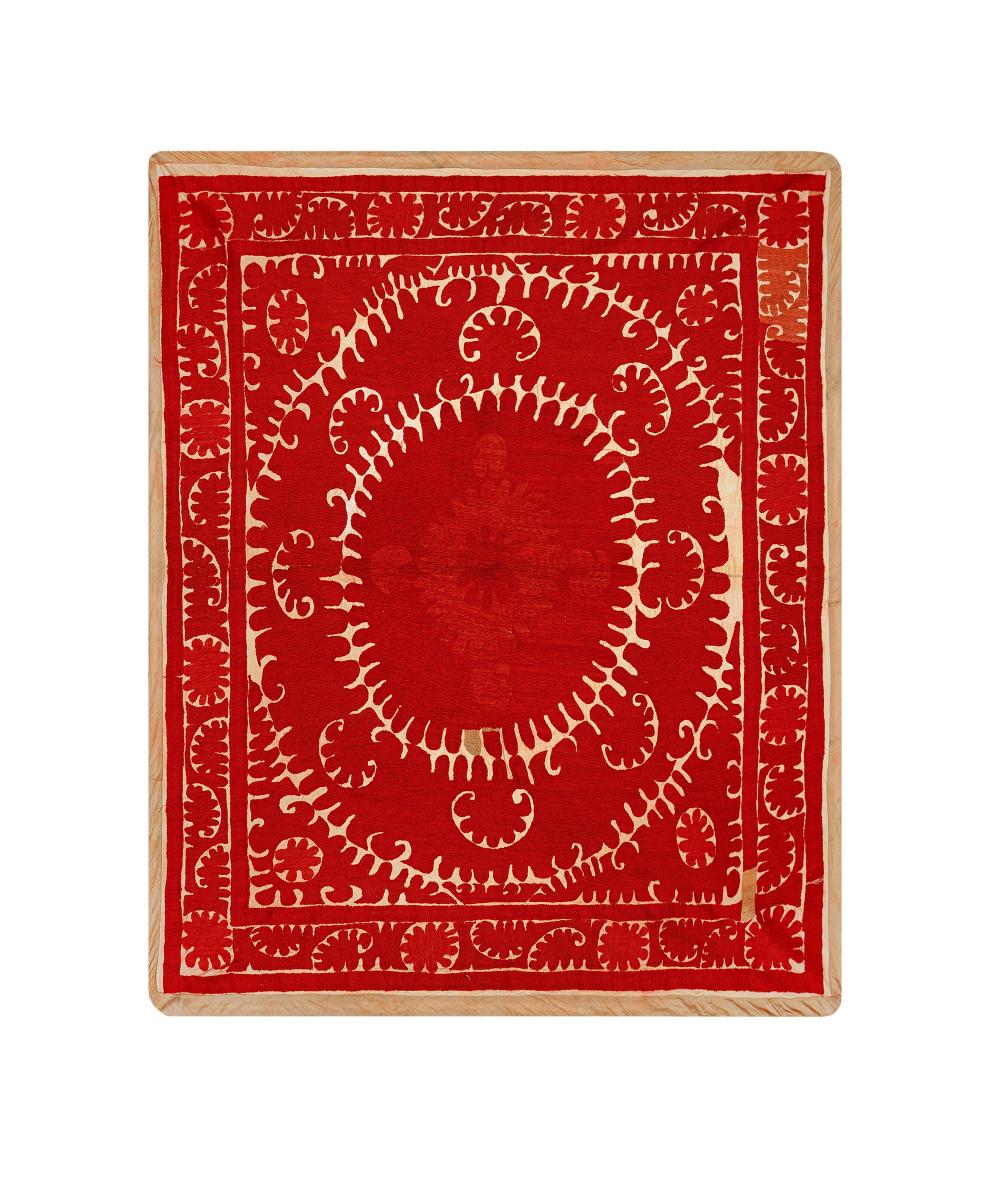 Hand-knotted rug, vintage Turkish rug 120x149 cm