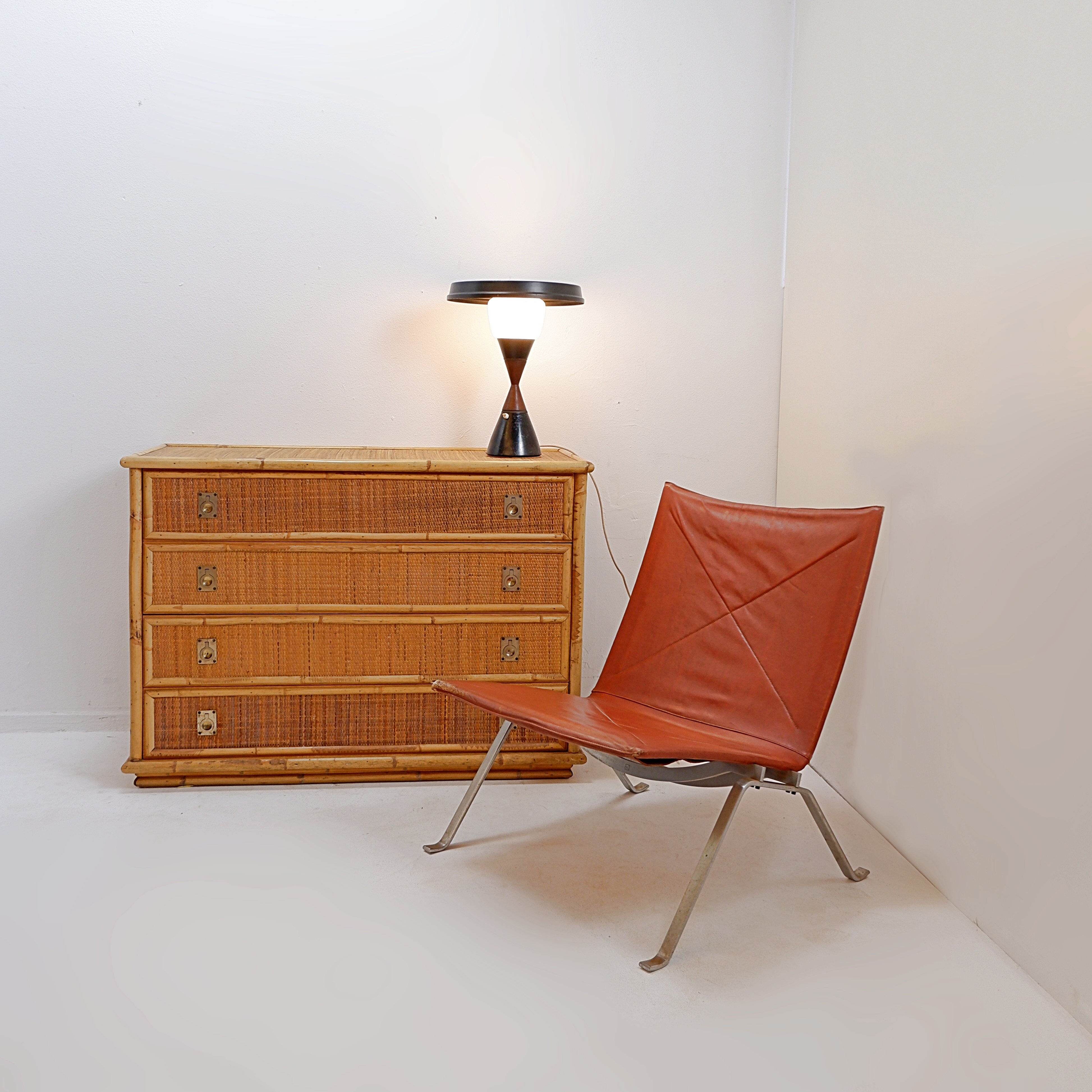 Modernist table lamp by Svend Aage Holm Sørensen, Denmark, 1950s