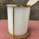 Opaline basket art deco style