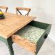 Old farmhouse table