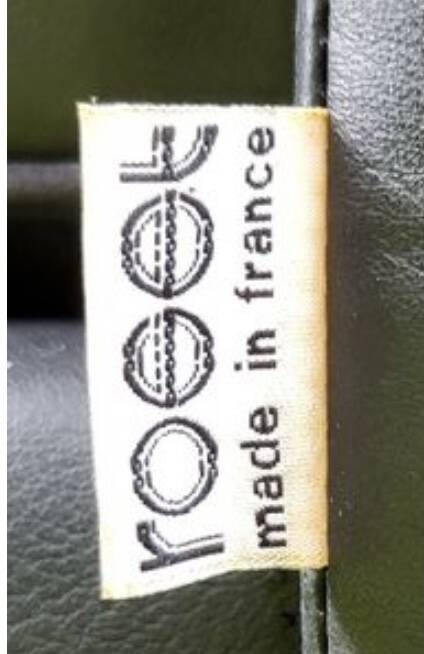 Ligne Roset leather corner sofa