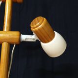 Swedish pine floor lamp, Scandinavian design from the 80s